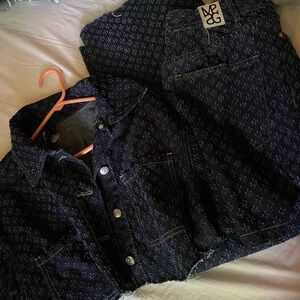 A.P.C. Midnight Patterned Men's Jeans